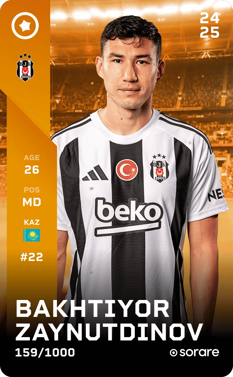 Bakhtiyor Zaynutdinov 2024-25 • Limited 159/1000