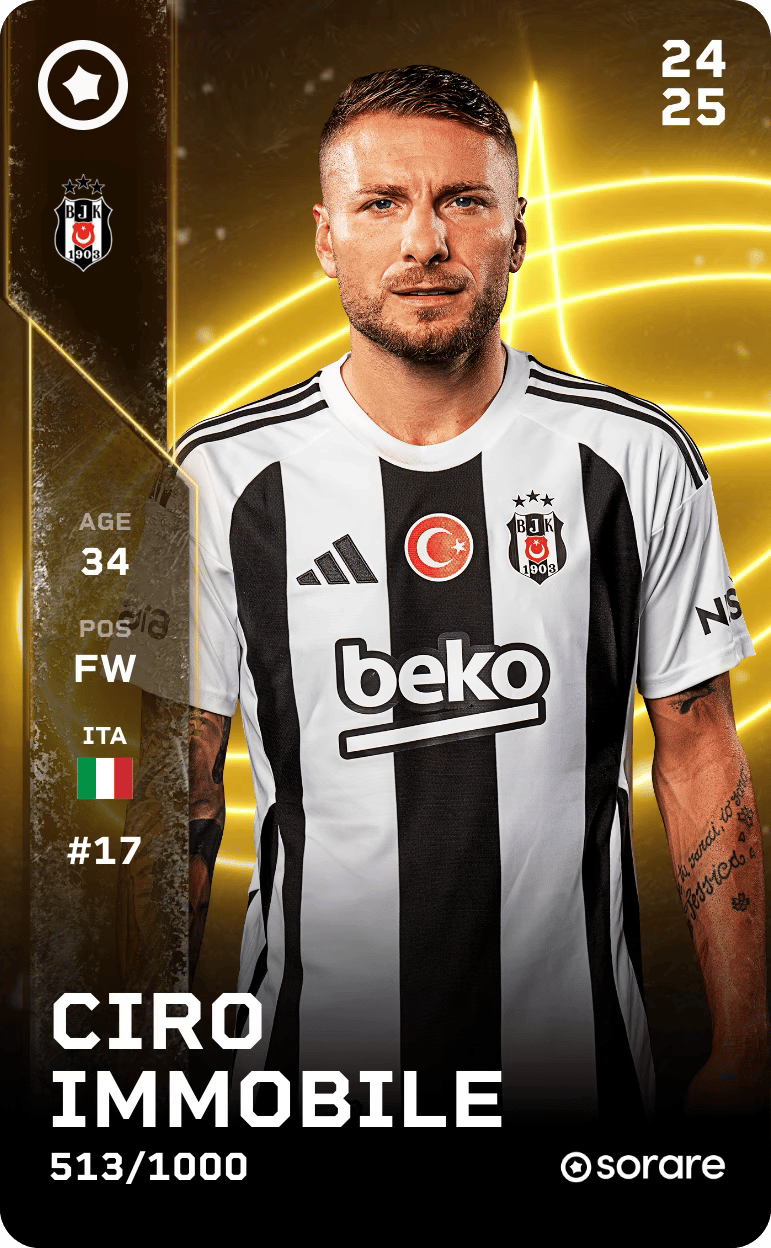 Ciro Immobile 2024-25 • Limited 513/1000