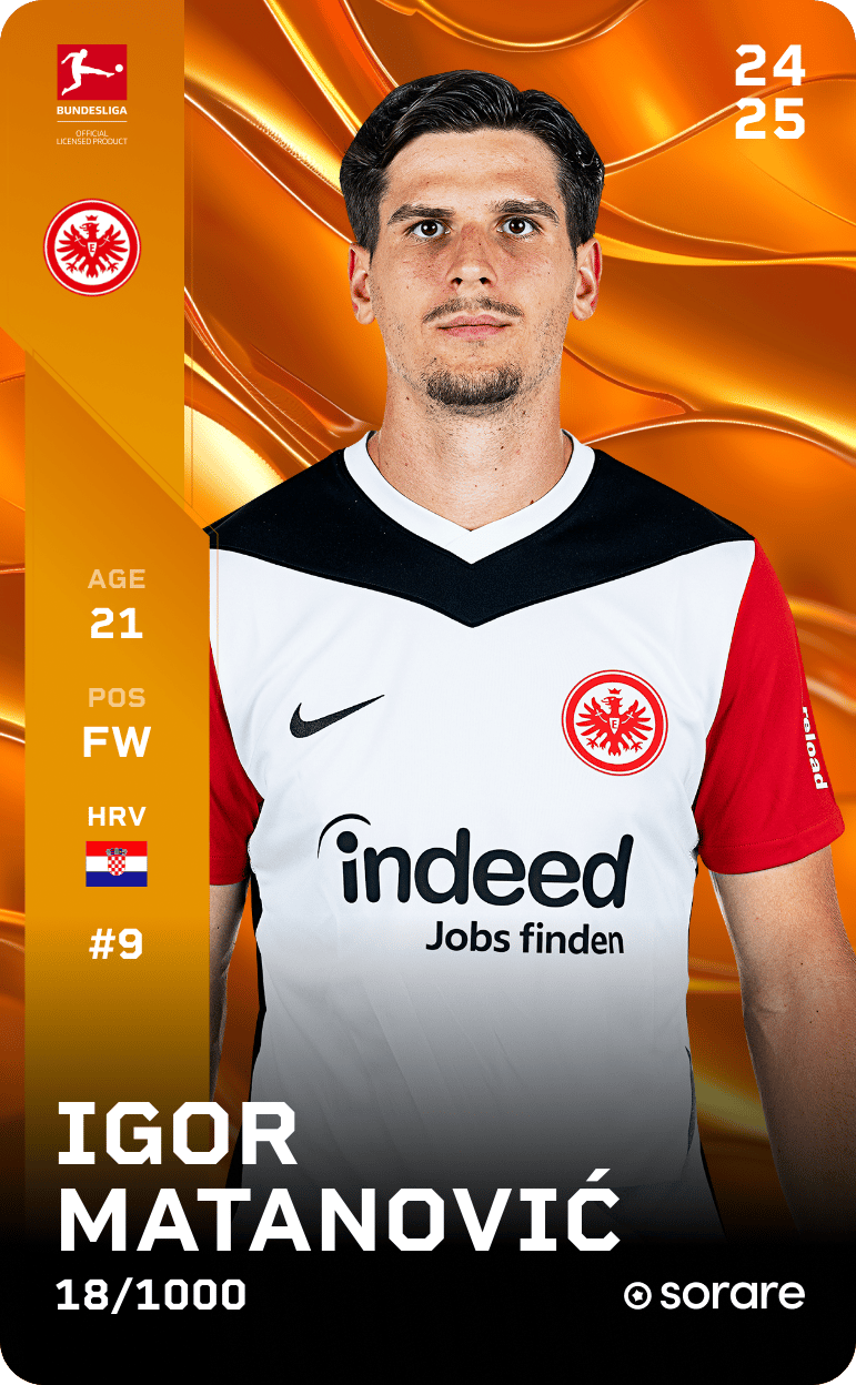 Igor Matanović 2024-25 • Limited 18/1000
