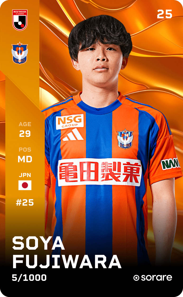 Soya Fujiwara 2025-26 • Limited 5/1000