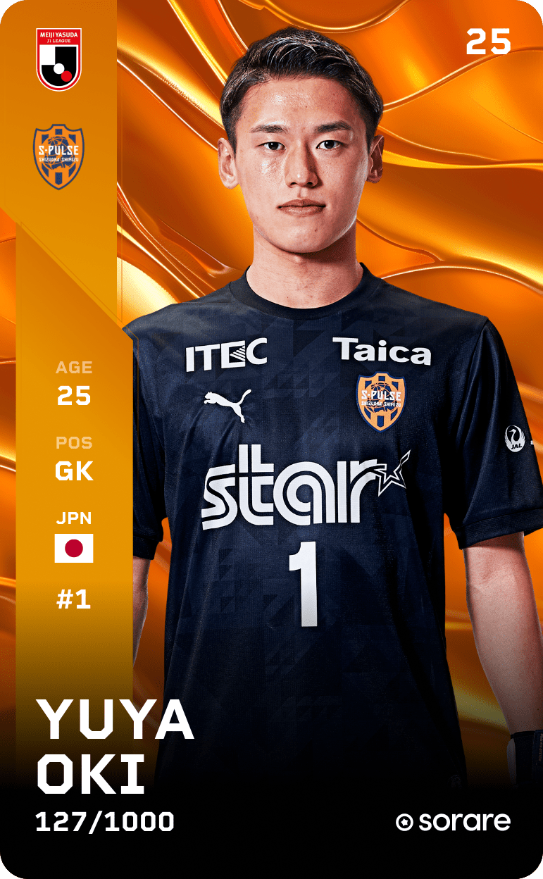Yuya Oki 2025-26 • Limited 127/1000