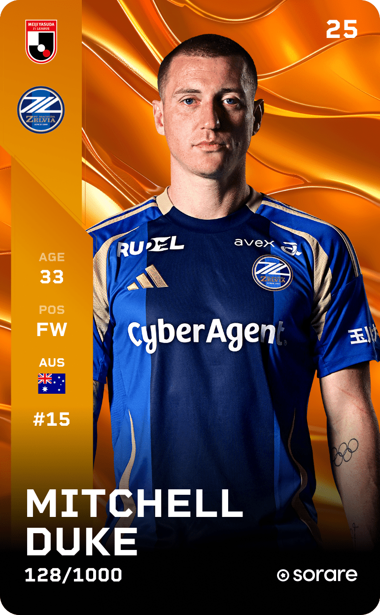 Mitchell Duke 2025-26 • Limited 128/1000