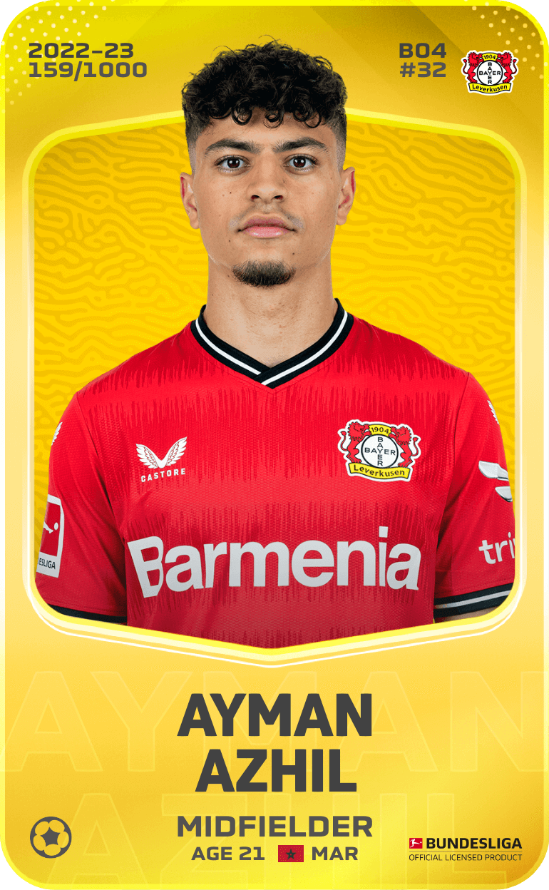 Ayman Azhil 2022-23 • Limited 159/1000