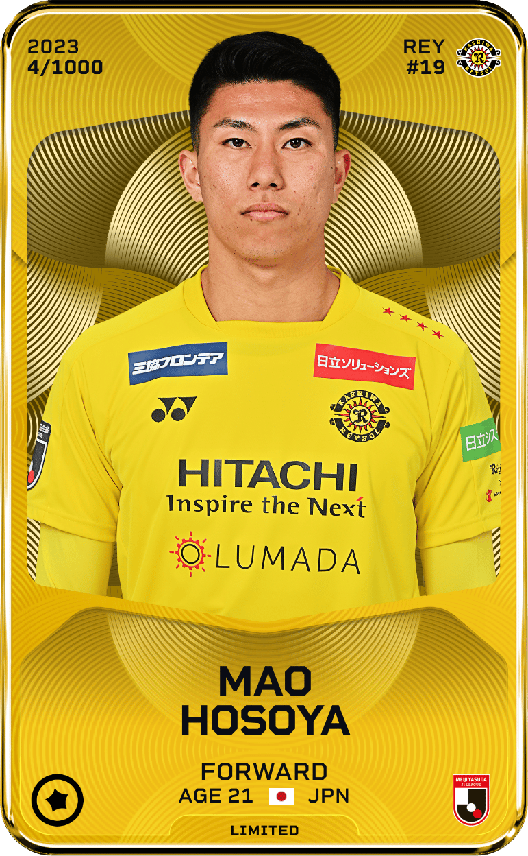Mao Hosoya 2023-24 • Limited 4/1000