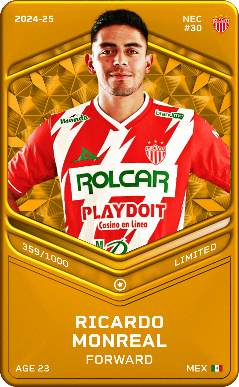 Ricardo Monreal 2024-25 • Limited 359/1000