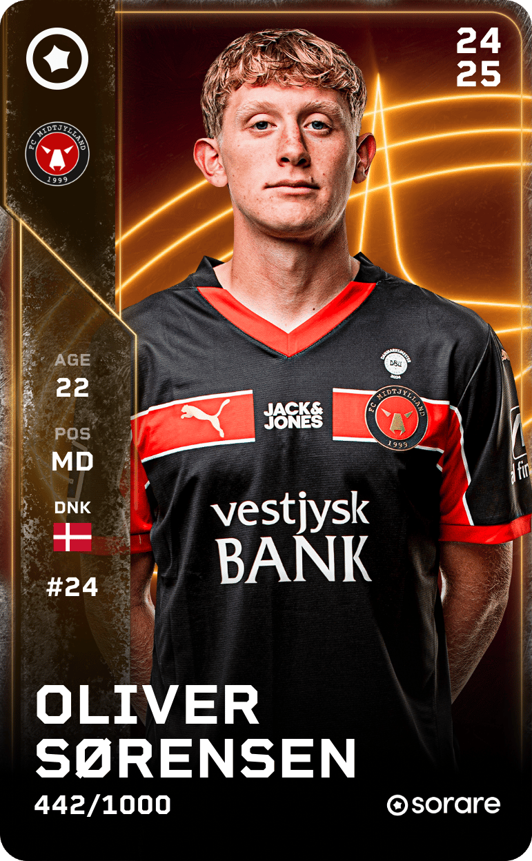 Oliver Sørensen 2024-25 • Limited 442/1000