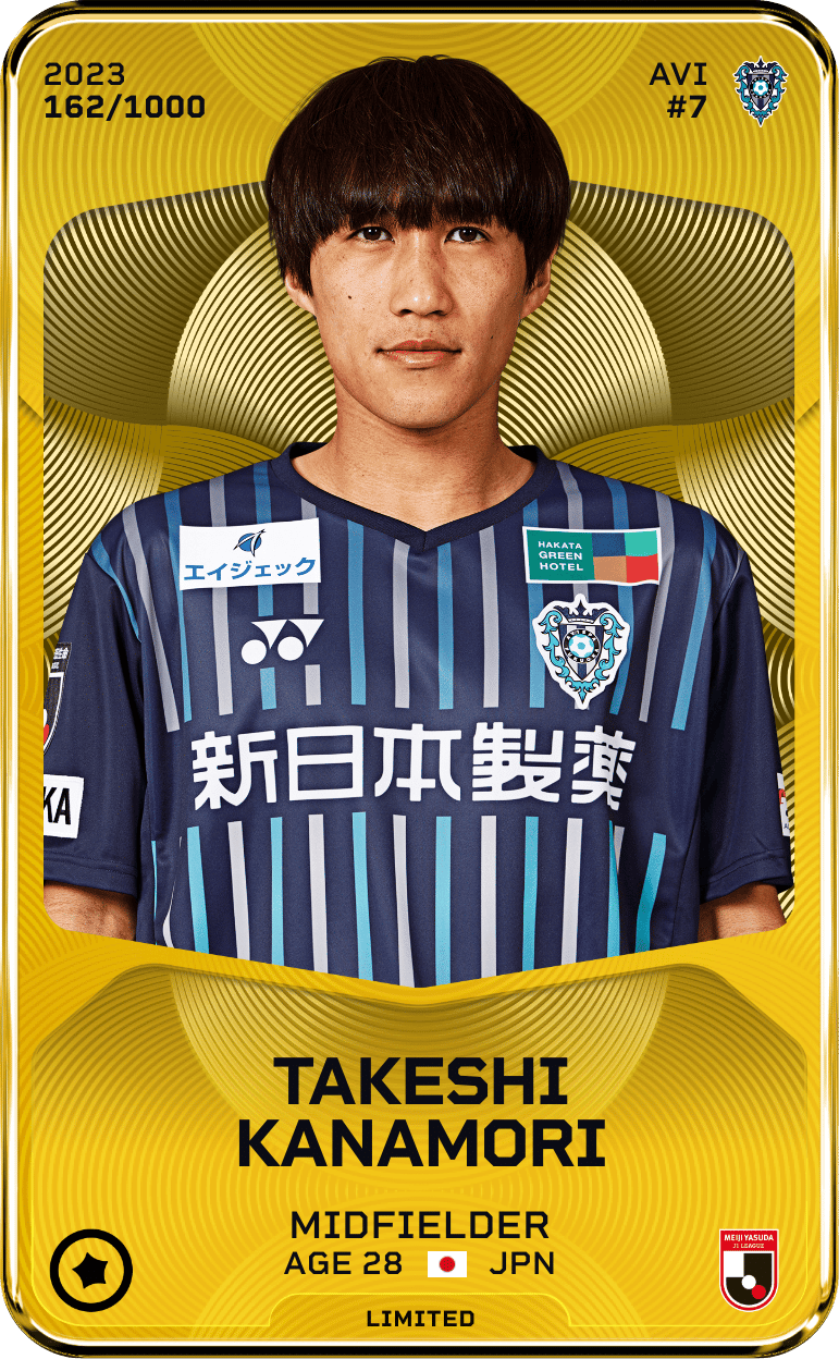 Takeshi Kanamori 2023-24 • Limited 162/1000