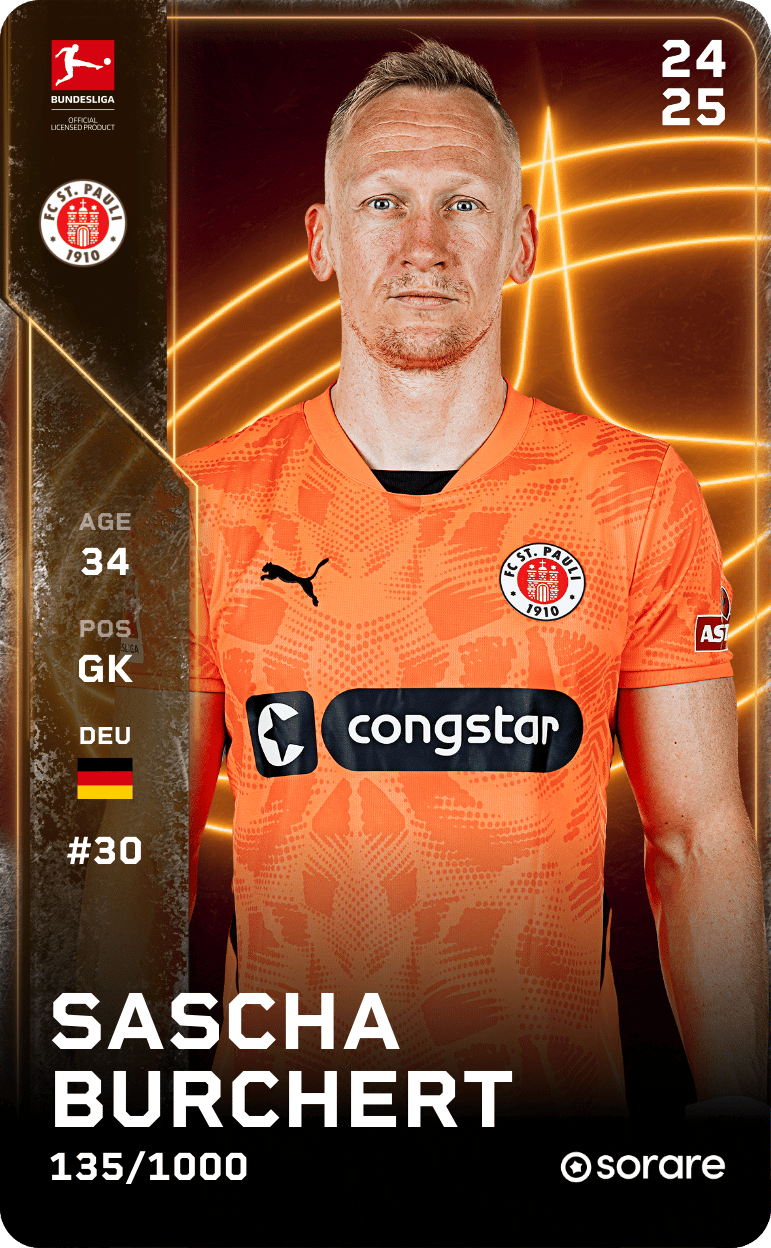 Sascha Burchert 2024-25 • Limited 135/1000
