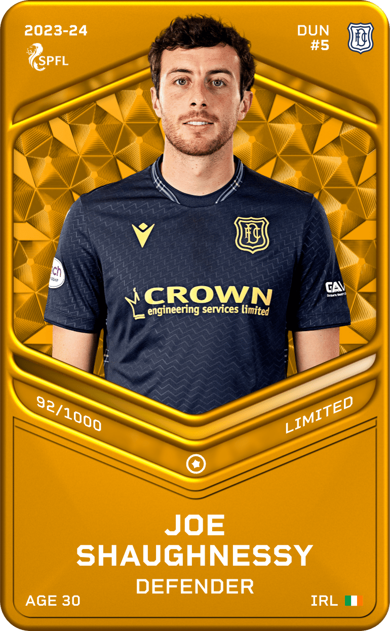 Joe Shaughnessy 2023-24 • Limited 92/1000