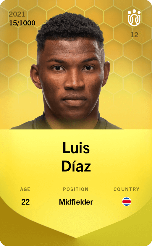 Luis Díaz 2021-22 • Limited 15/1000