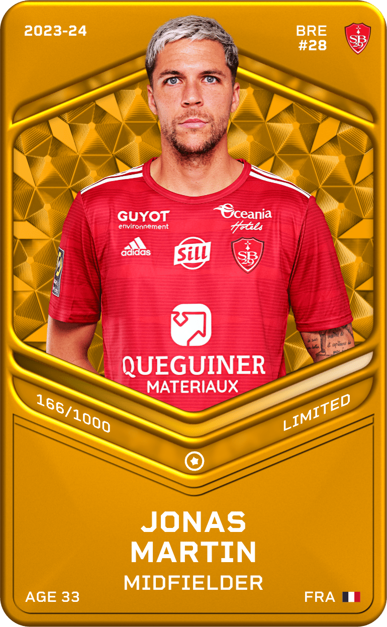 Jonas Martin 2023-24 • Limited 166/1000