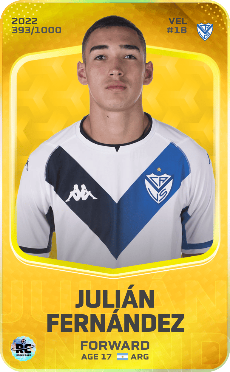 Julián Fernández 2022-23 • Limited 393/1000