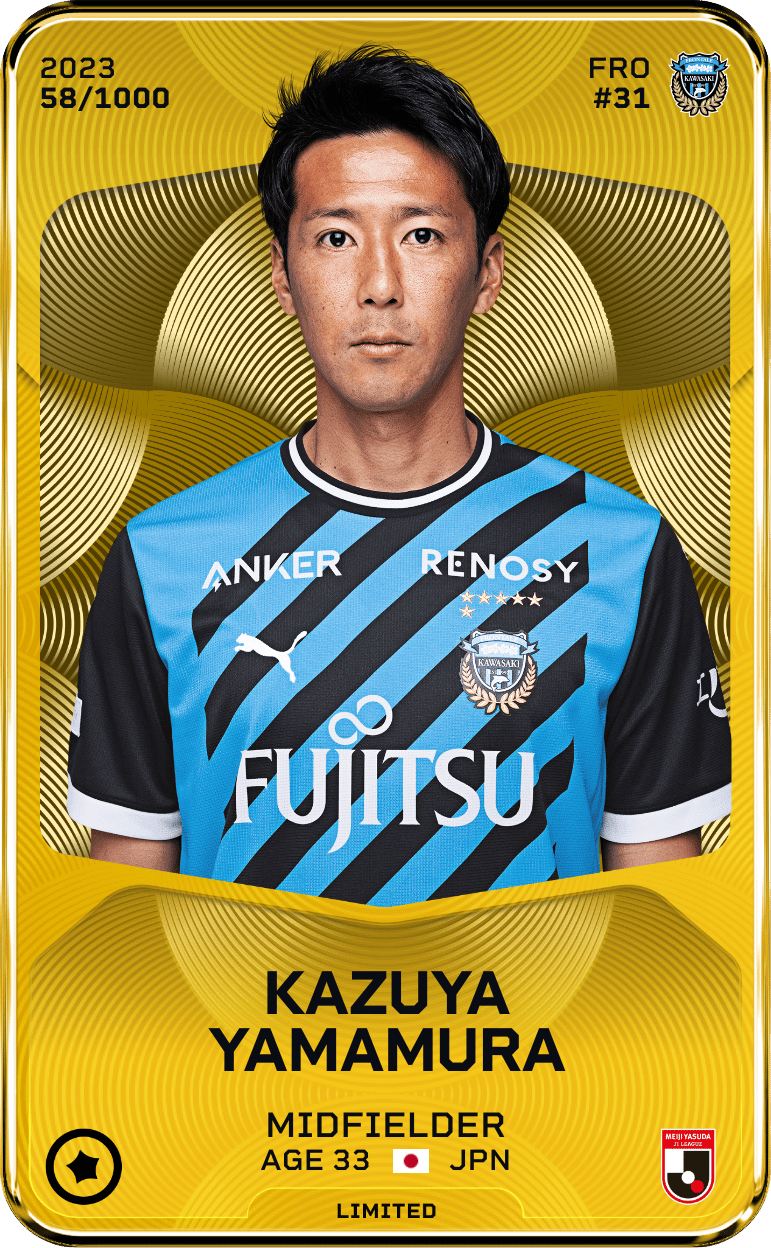 Kazuya Yamamura 2023-24 • Limited 58/1000
