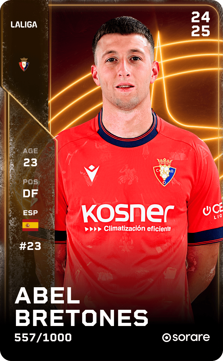Abel Bretones 2024-25 • Limited 557/1000