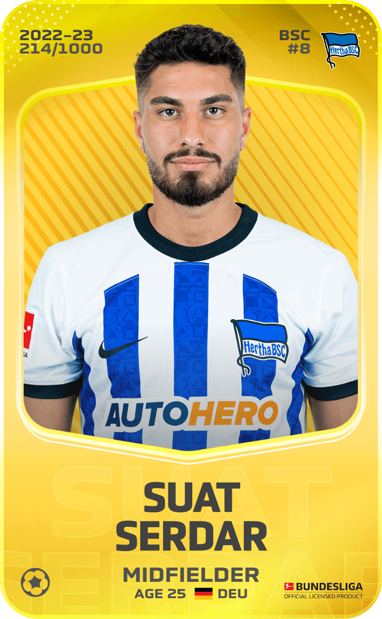 Suat Serdar 2022-23 • Limited 214/1000