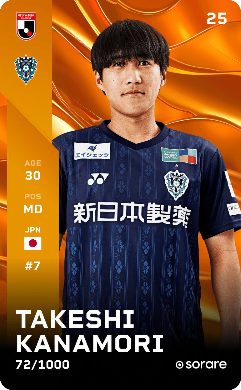 Takeshi Kanamori 2025-26 • Limited 72/1000