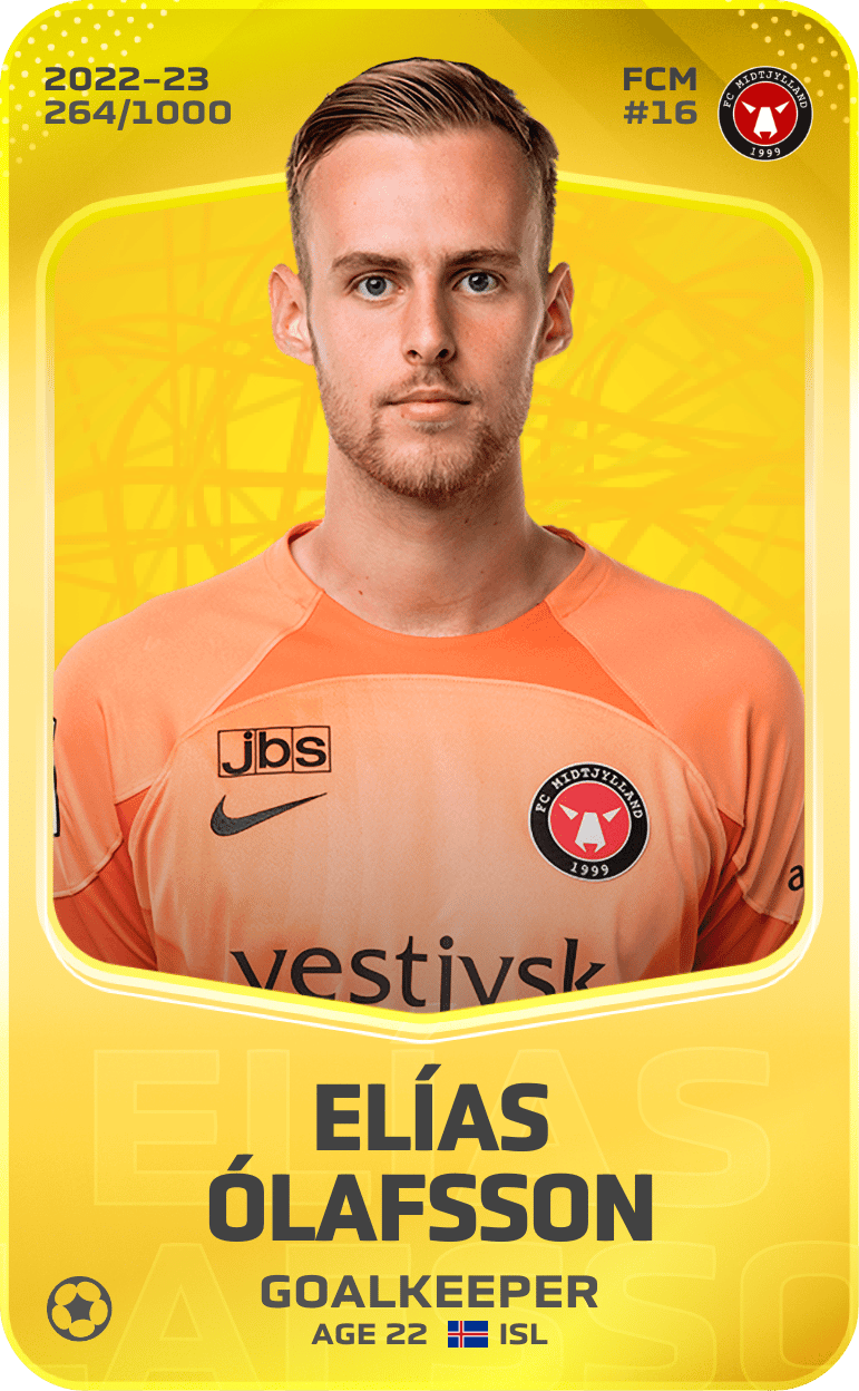 Elías Ólafsson 2022-23 • Limited 264/1000