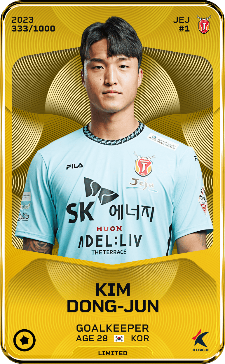 Kim Dong-Jun 2023-24 • Limited 333/1000