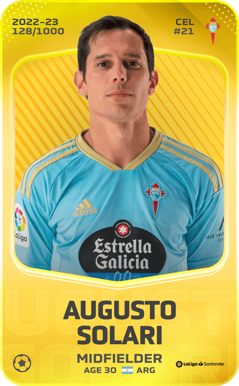 Augusto Solari 2022-23 • Limited 128/1000