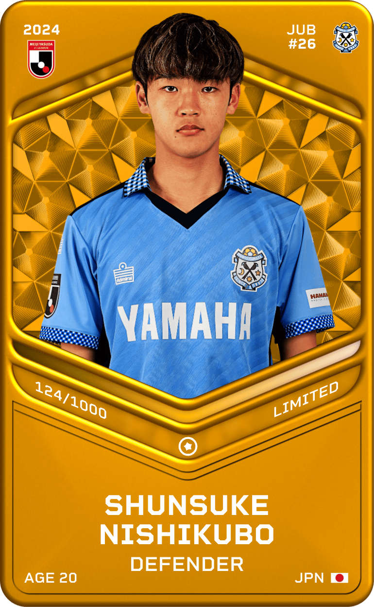 Shunsuke Nishikubo 2024-25 • Limited 124/1000