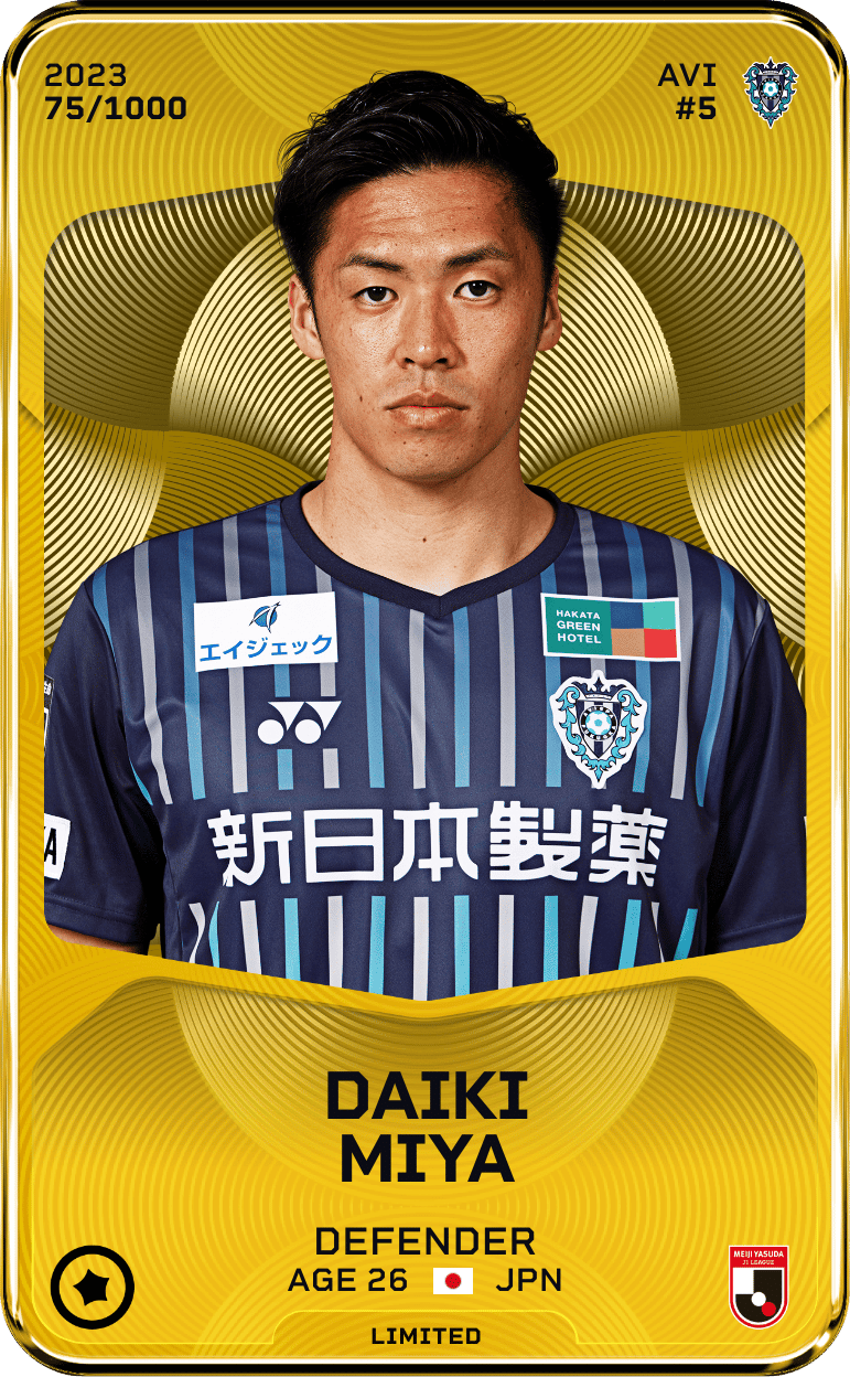 Daiki Miya 2023-24 • Limited 75/1000