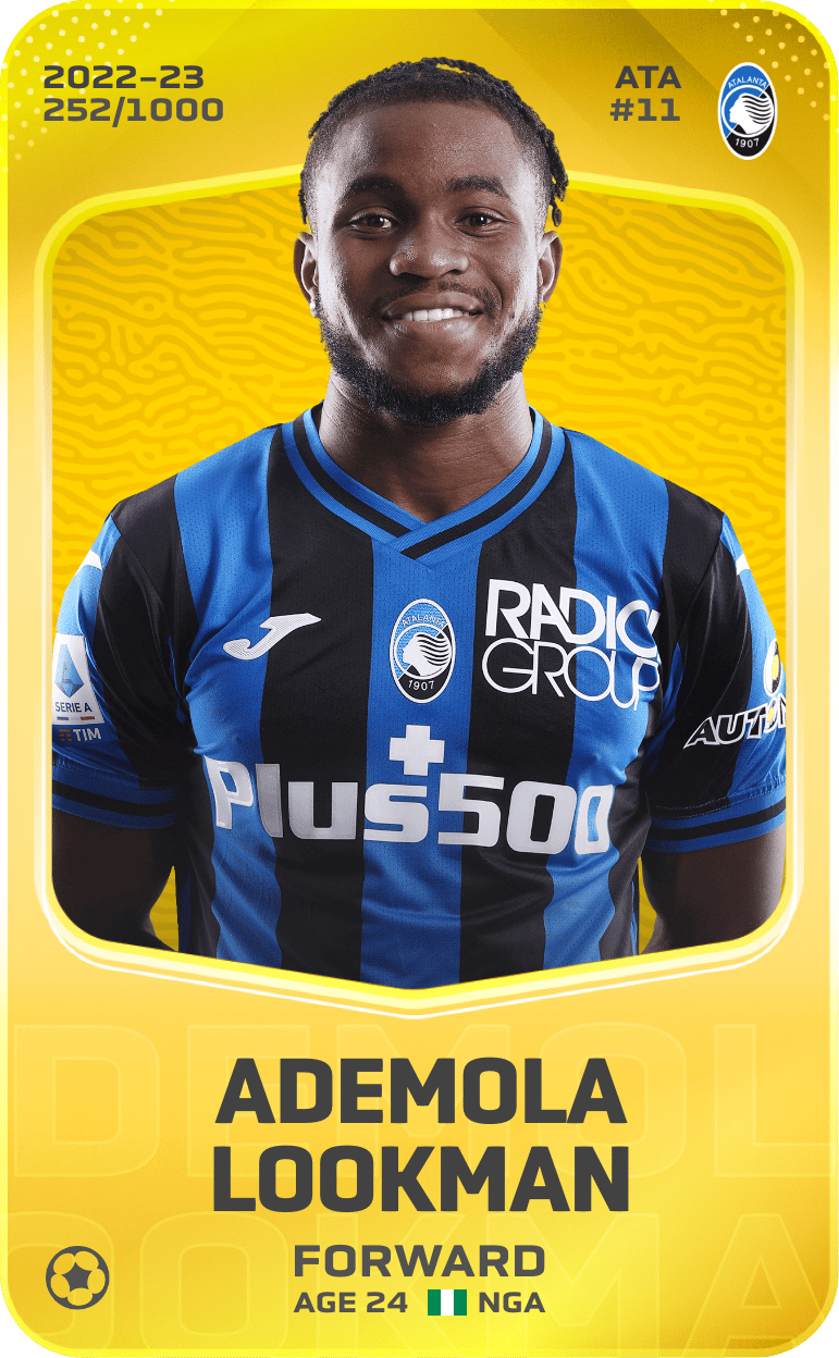 Ademola Lookman 2022-23 • Limited 252/1000