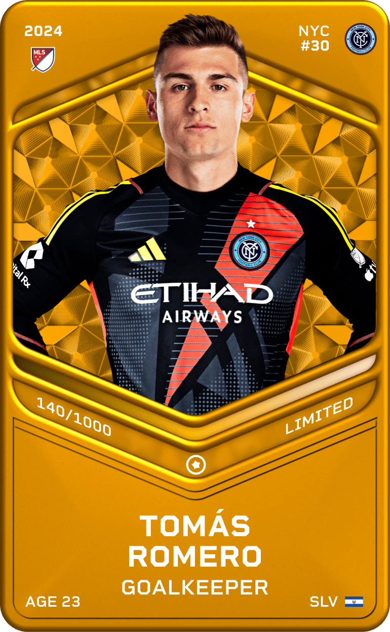 Tomás Romero 2024-25 • Limited 140/1000
