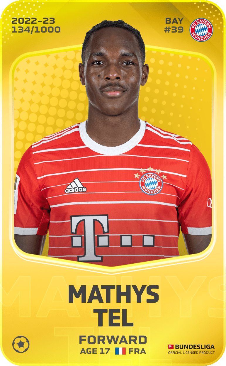 Mathys Tel 2022-23 • Limited 134/1000