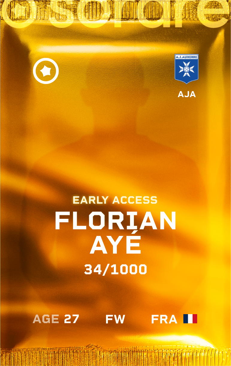 Florian Ayé 2024-25 • Limited 34/1000