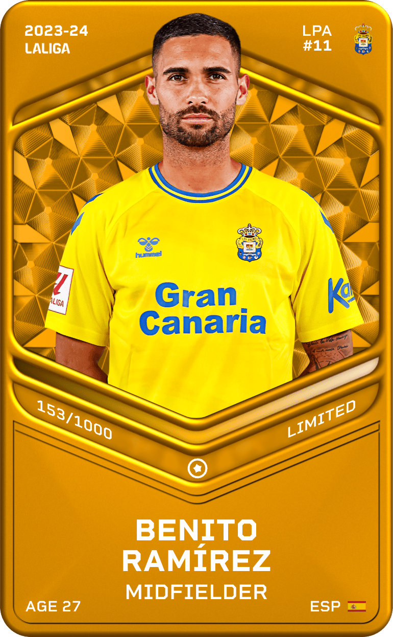 Benito Ramírez 2023-24 • Limited 153/1000