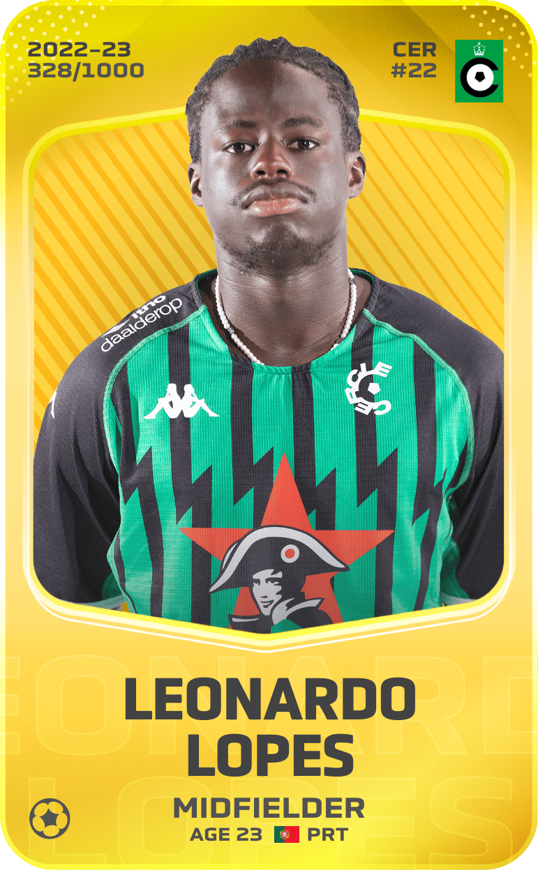 Leonardo Lopes 2022-23 • Limited 328/1000