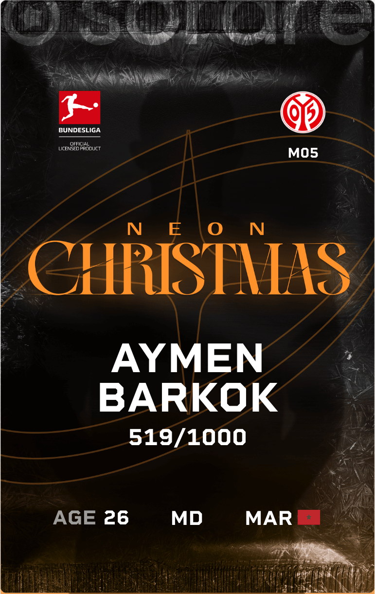 Aymen Barkok 2024-25 • Limited 519/1000