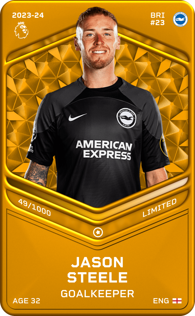 Jason Steele 2023-24 • Limited 49/1000