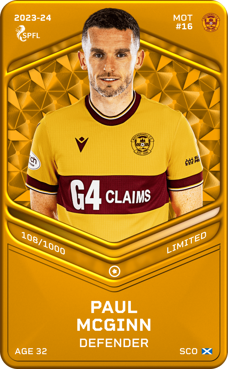 Paul McGinn 2023-24 • Limited 108/1000