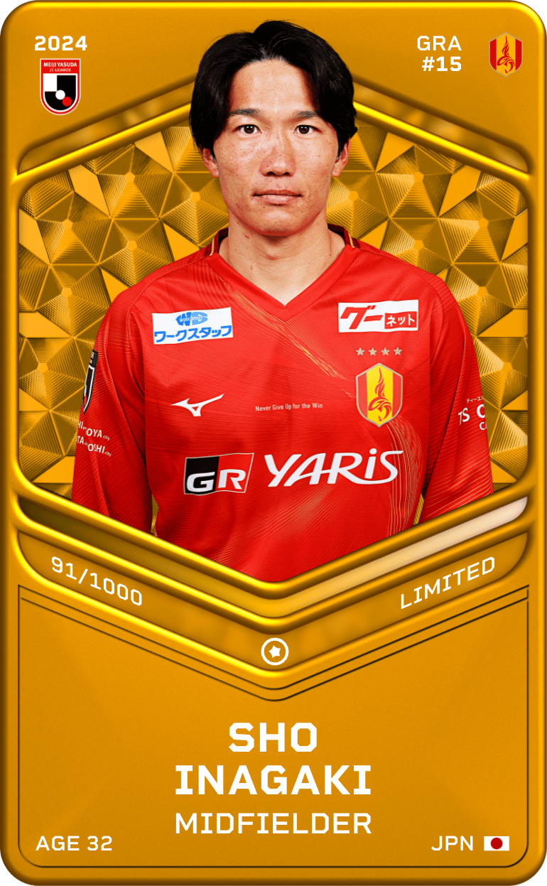 Sho Inagaki 2024-25 • Limited 91/1000