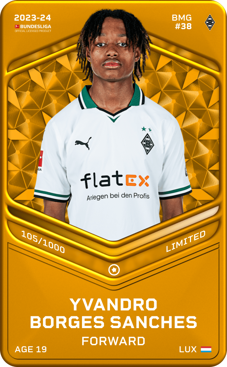 Yvandro Borges Sanches 2023-24 • Limited 105/1000