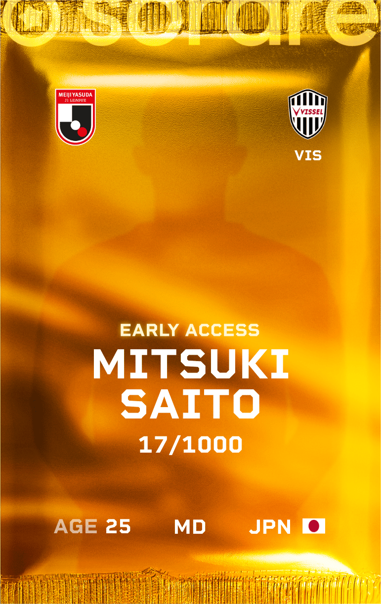 Mitsuki Saito 2025-26 • Limited 17/1000