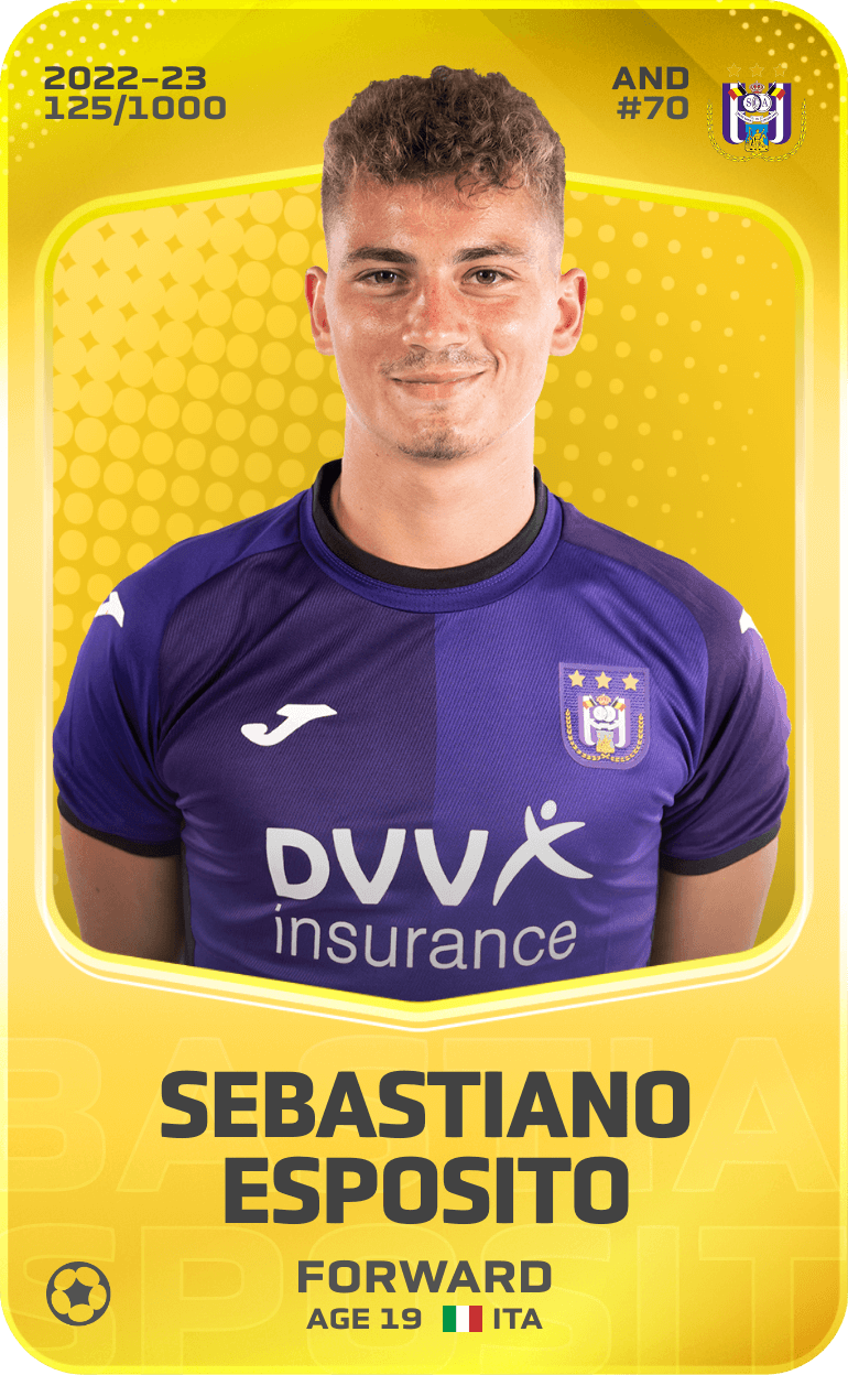 Sebastiano Esposito 2022-23 • Limited 125/1000