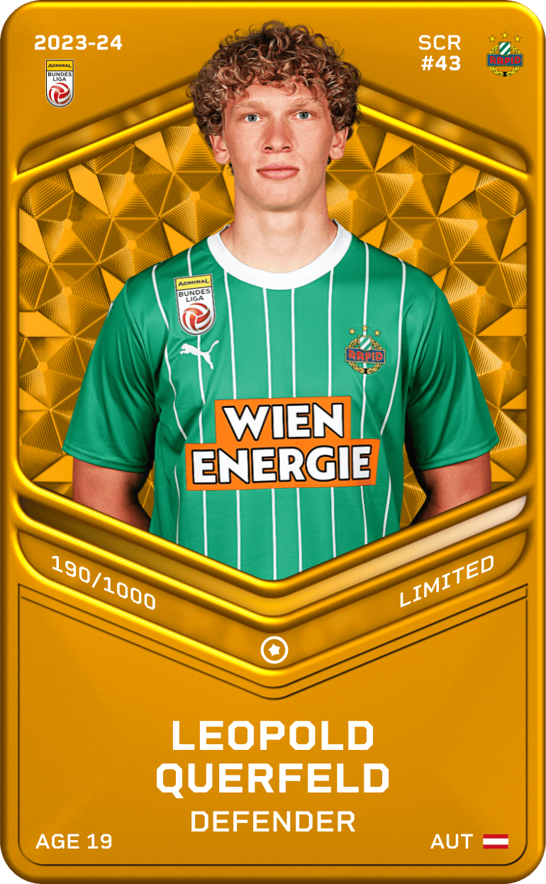 Leopold Querfeld 2023-24 • Limited 190/1000