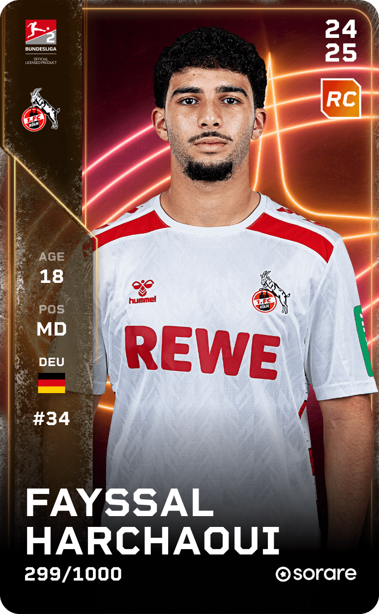 Fayssal Harchaoui 2024-25 • Limited 299/1000