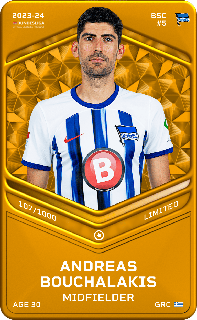 Andreas Bouchalakis 2023-24 • Limited 107/1000