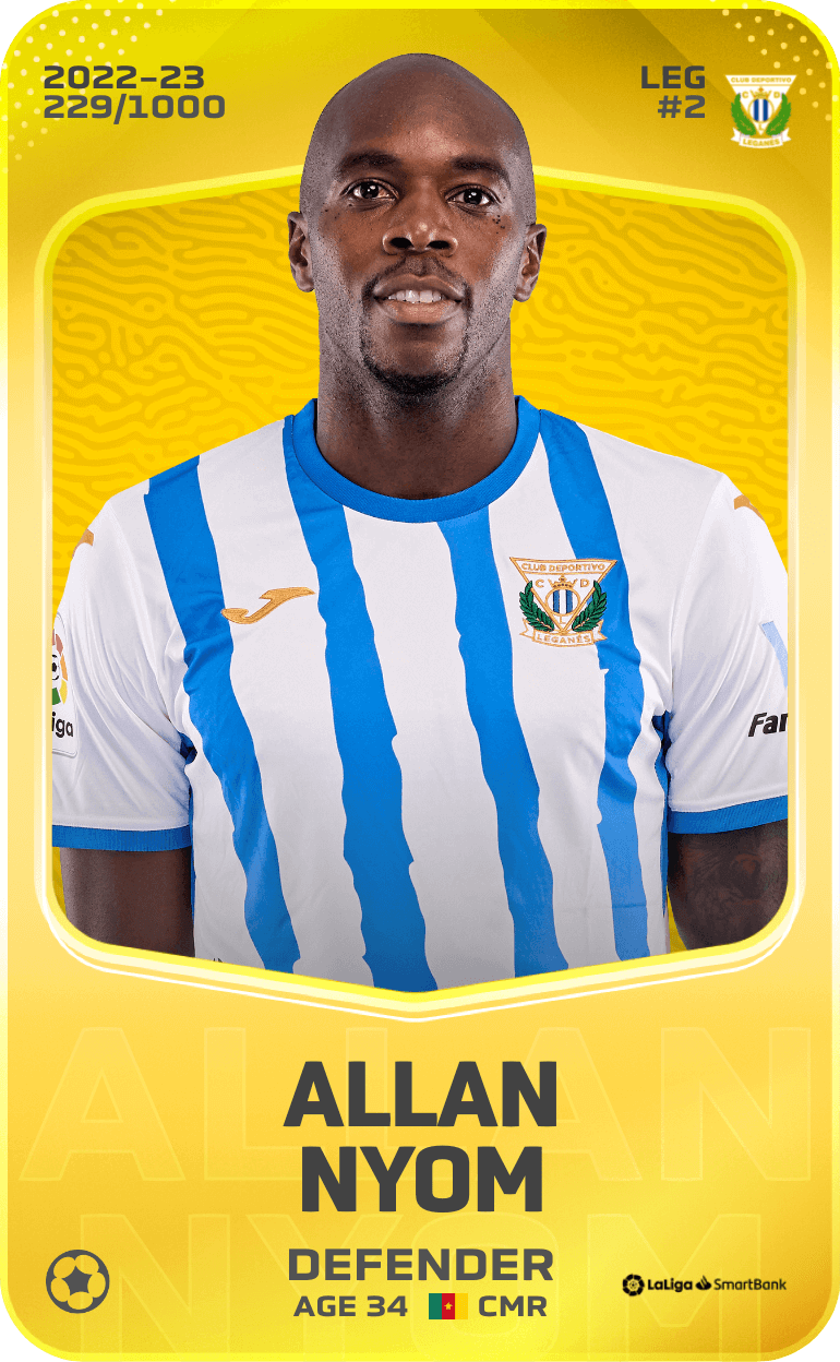 Allan Nyom 2022-23 • Limited 229/1000