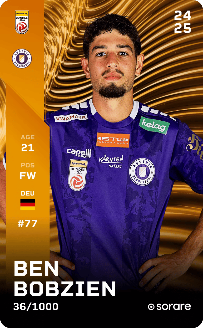 Ben Bobzien 2024-25 • Limited 36/1000