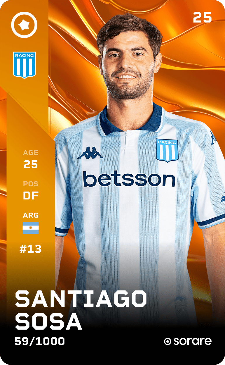 Santiago Sosa 2025-26 • Limited 59/1000