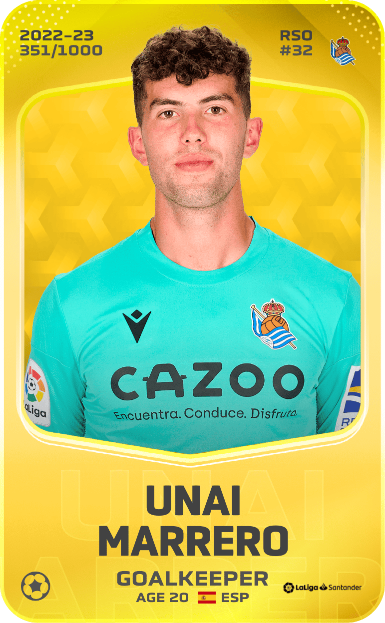 Unai Marrero 2022-23 • Limited 351/1000