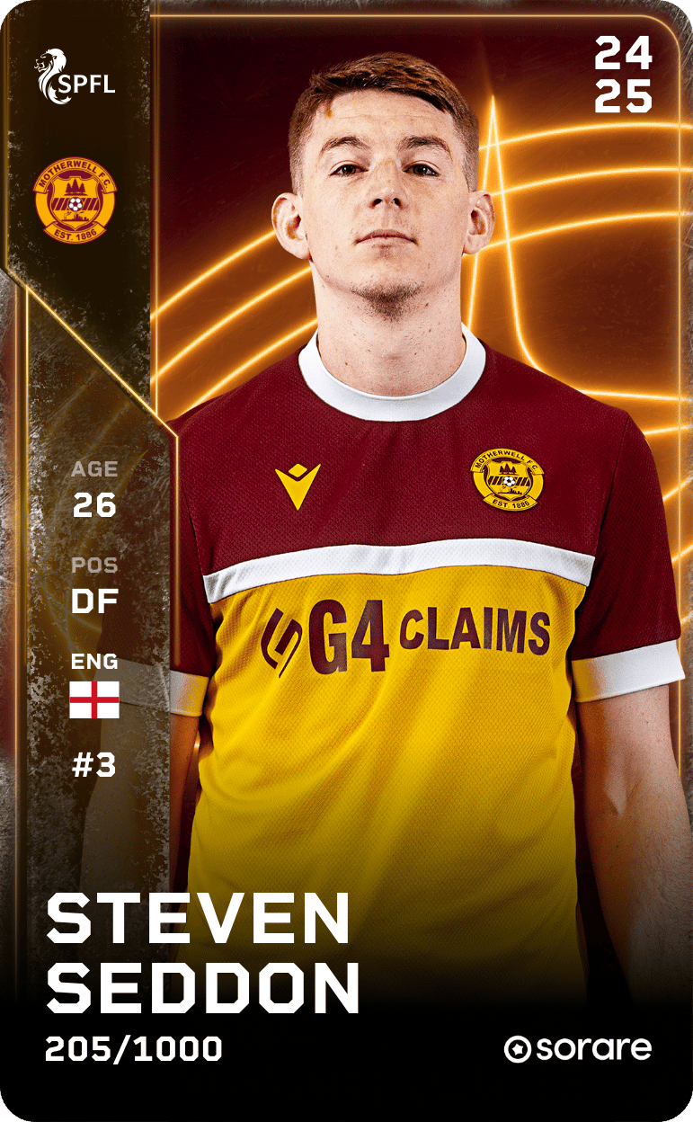 Steven Seddon 2024-25 • Limited 205/1000