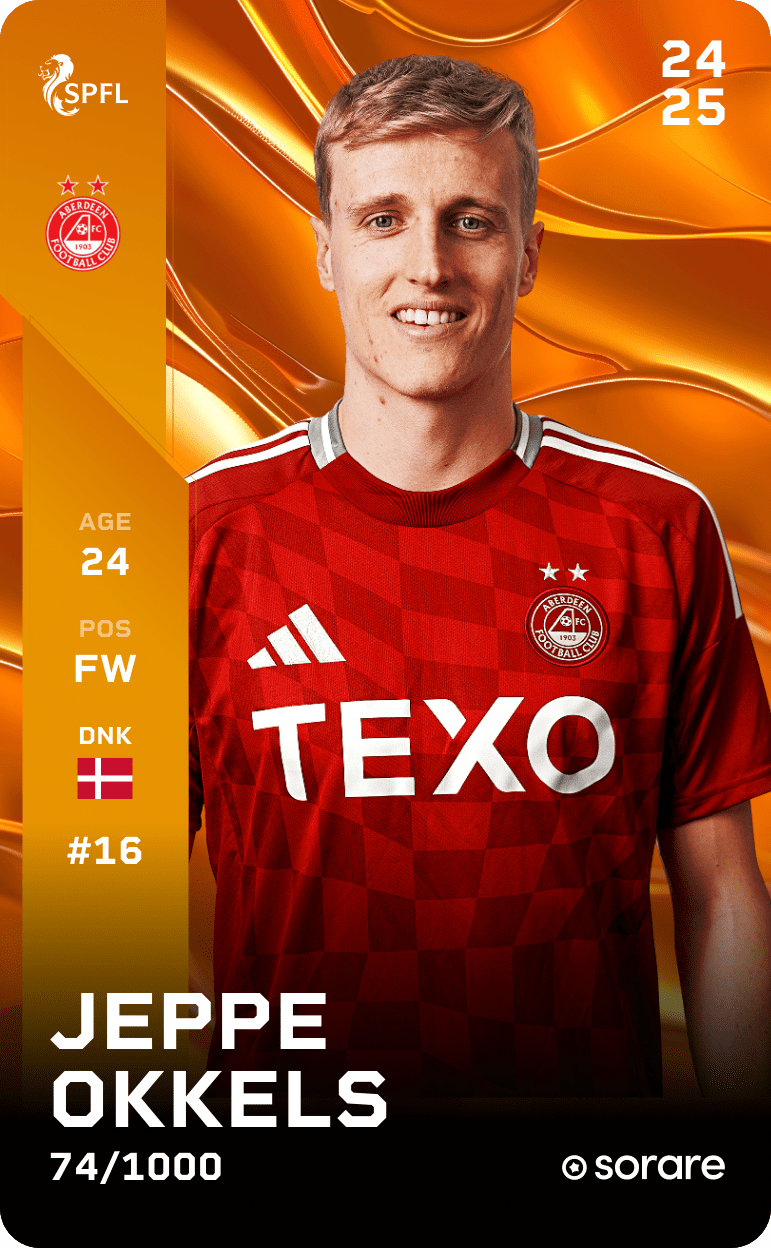 Jeppe Okkels 2024-25 • Limited 74/1000
