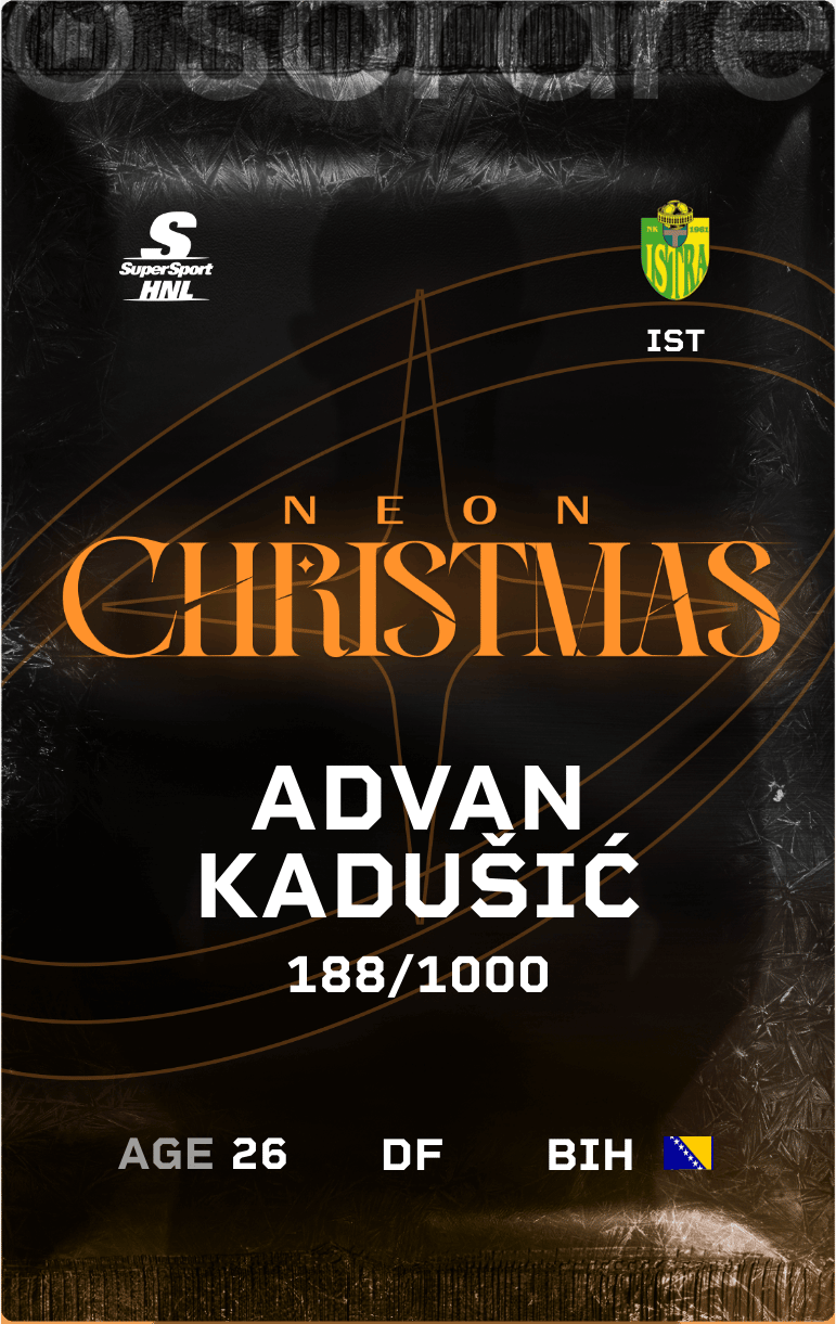 Advan Kadušić 2024-25 • Limited 188/1000