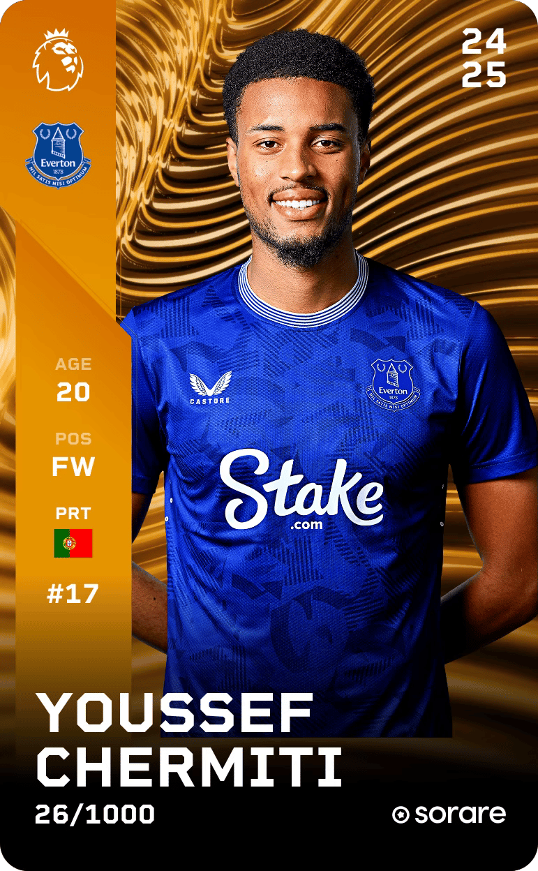 Youssef Chermiti 2024-25 • Limited 26/1000