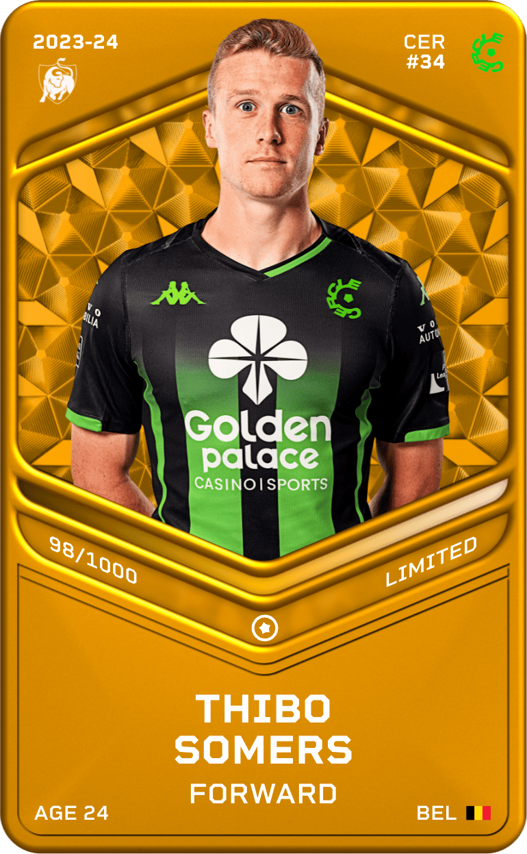 Thibo Somers 2023-24 • Limited 98/1000